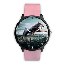 Load image into Gallery viewer, Amazing Dobermann Dog Print Wrist Watch -Free Shipping