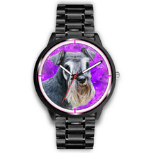 Load image into Gallery viewer, Amazing Schnauzer Dog Print Wrist Watch - Free Shipping