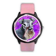 Load image into Gallery viewer, Amazing Schnauzer Dog Print Wrist Watch - Free Shipping