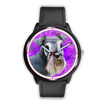 Load image into Gallery viewer, Amazing Schnauzer Dog Print Wrist Watch - Free Shipping