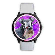 Load image into Gallery viewer, Amazing Schnauzer Dog Print Wrist Watch - Free Shipping