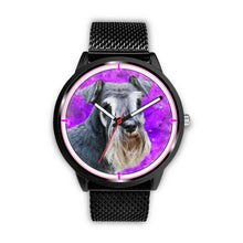 Load image into Gallery viewer, Amazing Schnauzer Dog Print Wrist Watch - Free Shipping