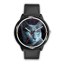 Load image into Gallery viewer, Amazing Russian Blue Cat Print Wrist Watch - Free Shipping