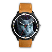Load image into Gallery viewer, Amazing Russian Blue Cat Print Wrist Watch - Free Shipping