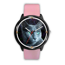 Load image into Gallery viewer, Amazing Russian Blue Cat Print Wrist Watch - Free Shipping