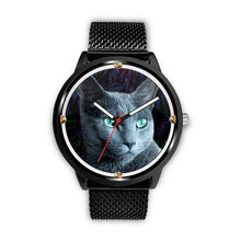 Load image into Gallery viewer, Amazing Russian Blue Cat Print Wrist Watch - Free Shipping