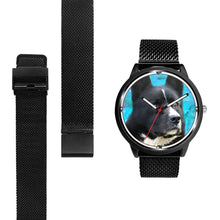 Load image into Gallery viewer, Amazing Karelian Bear Dog Print Wrist Watch - Free Shipping