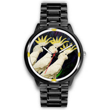 Load image into Gallery viewer, Beautiful Cockatoo Parrot Print Wrist Watch - Free Shipping