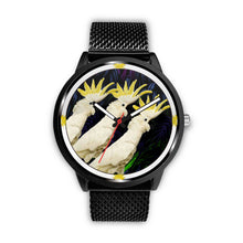 Load image into Gallery viewer, Beautiful Cockatoo Parrot Print Wrist Watch - Free Shipping