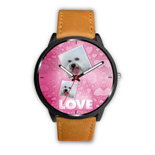 Load image into Gallery viewer, Bichon frise Love Print Wrist Watch-Free Shipping
