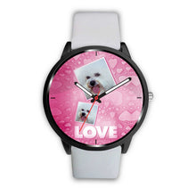 Load image into Gallery viewer, Bichon frise Love Print Wrist Watch-Free Shipping