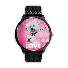 Load image into Gallery viewer, Bichon frise Love Print Wrist Watch-Free Shipping