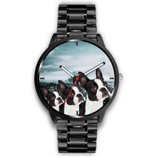 Load image into Gallery viewer, Amazing Boston Terrier Dog Print Wrist Watch- Free Shipping