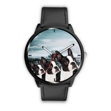 Load image into Gallery viewer, Amazing Boston Terrier Dog Print Wrist Watch- Free Shipping