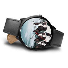 Load image into Gallery viewer, Amazing Boston Terrier Dog Print Wrist Watch- Free Shipping
