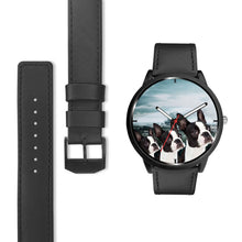 Load image into Gallery viewer, Amazing Boston Terrier Dog Print Wrist Watch- Free Shipping