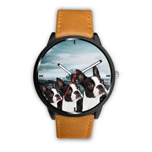 Load image into Gallery viewer, Amazing Boston Terrier Dog Print Wrist Watch- Free Shipping