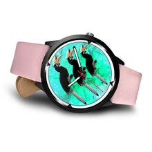 Load image into Gallery viewer, African Pied Hornbill Bird Print Wrist Watch - Free Shipping