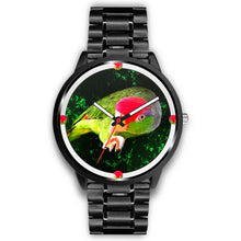 Load image into Gallery viewer, Amazon Red Headed Parrot Print Wrist Watch - Free Shipping