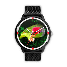 Load image into Gallery viewer, Amazon Red Headed Parrot Print Wrist Watch - Free Shipping