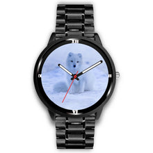 Load image into Gallery viewer, Arctic Fox (White Fox Or Snow Fox) Print Wrist Watch - Free Shipping