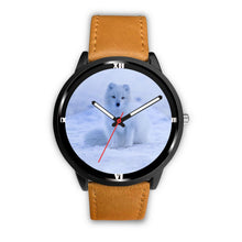 Load image into Gallery viewer, Arctic Fox (White Fox Or Snow Fox) Print Wrist Watch - Free Shipping