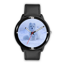 Load image into Gallery viewer, Arctic Fox (White Fox Or Snow Fox) Print Wrist Watch - Free Shipping