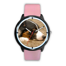 Load image into Gallery viewer, Amazing Border Collie Dog Print Wrist Watch - Free Shipping