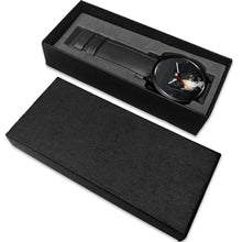 Load image into Gallery viewer, Black Saluki Dog Print Wrist Watch-Free Shipping
