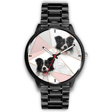 Load image into Gallery viewer, Amazing Border Collie Dog Print Wrist Watch - Free Shipping