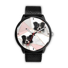 Load image into Gallery viewer, Amazing Border Collie Dog Print Wrist Watch - Free Shipping