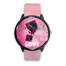 Load image into Gallery viewer, Bluetick Coonhound Dog Love Print Wrist Watch-Free Shipping