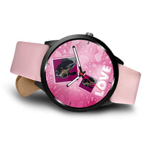 Load image into Gallery viewer, Bluetick Coonhound Dog Love Print Wrist Watch-Free Shipping