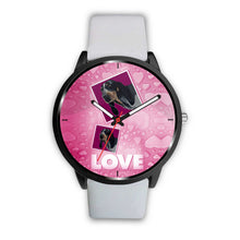 Load image into Gallery viewer, Bluetick Coonhound Dog Love Print Wrist Watch-Free Shipping