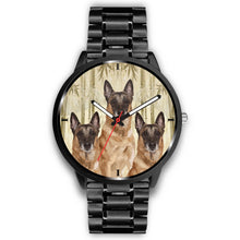 Load image into Gallery viewer, Belgian Malinois Dog Print Wrist Watch - Free Shipping