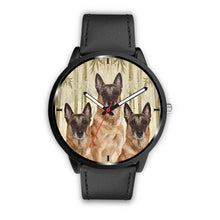 Load image into Gallery viewer, Belgian Malinois Dog Print Wrist Watch - Free Shipping