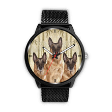 Load image into Gallery viewer, Belgian Malinois Dog Print Wrist Watch - Free Shipping