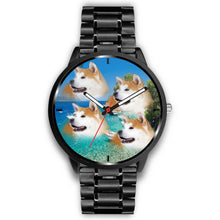 Load image into Gallery viewer, Amazing Akita Inu Print Wrist Watch - Free Shipping