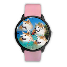 Load image into Gallery viewer, Amazing Akita Inu Print Wrist Watch - Free Shipping