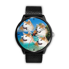Load image into Gallery viewer, Amazing Akita Inu Print Wrist Watch - Free Shipping