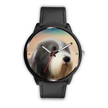 Load image into Gallery viewer, Bearded Collie Print Wrist Watch-Free Shipping
