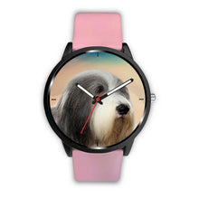 Load image into Gallery viewer, Bearded Collie Print Wrist Watch-Free Shipping