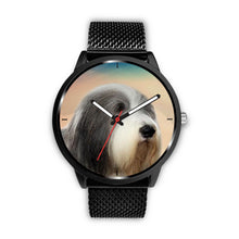 Load image into Gallery viewer, Bearded Collie Print Wrist Watch-Free Shipping
