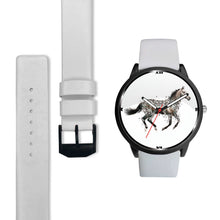Load image into Gallery viewer, American Quarter Horse Art Print Wrist Watch - Free Shipping