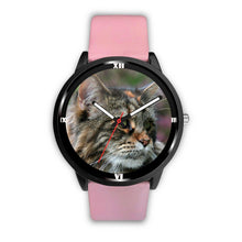 Load image into Gallery viewer, Beautiful Maine Coon Cat Print Wrist Watch - Free Shipping