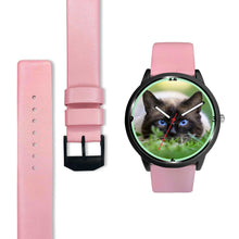 Load image into Gallery viewer, Amazing Siamese Cat Print Wrist Watch - Free Shipping