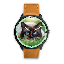 Load image into Gallery viewer, Amazing Siamese Cat Print Wrist Watch - Free Shipping