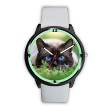 Load image into Gallery viewer, Amazing Siamese Cat Print Wrist Watch - Free Shipping