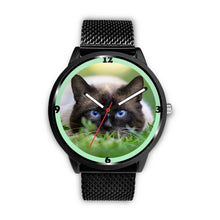 Load image into Gallery viewer, Amazing Siamese Cat Print Wrist Watch - Free Shipping