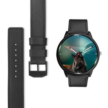 Load image into Gallery viewer, Belgian Tervuren Dog Print Wrist Watch-Free Shipping